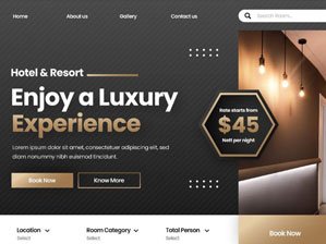 Hotel & Tourism Website Designs